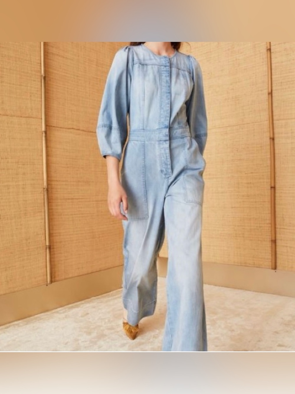 Ulla Johnson Light Blue Denim Piece